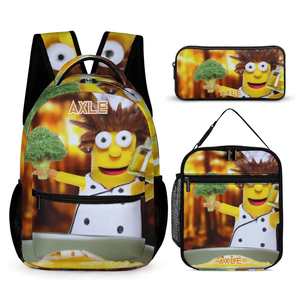 Personalized Backpack - Three Piece Set Combination - Piryoung Shop