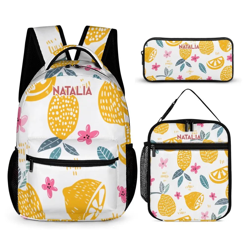 Personalized Backpack - Three Piece Set Combination - Piryoung Shop