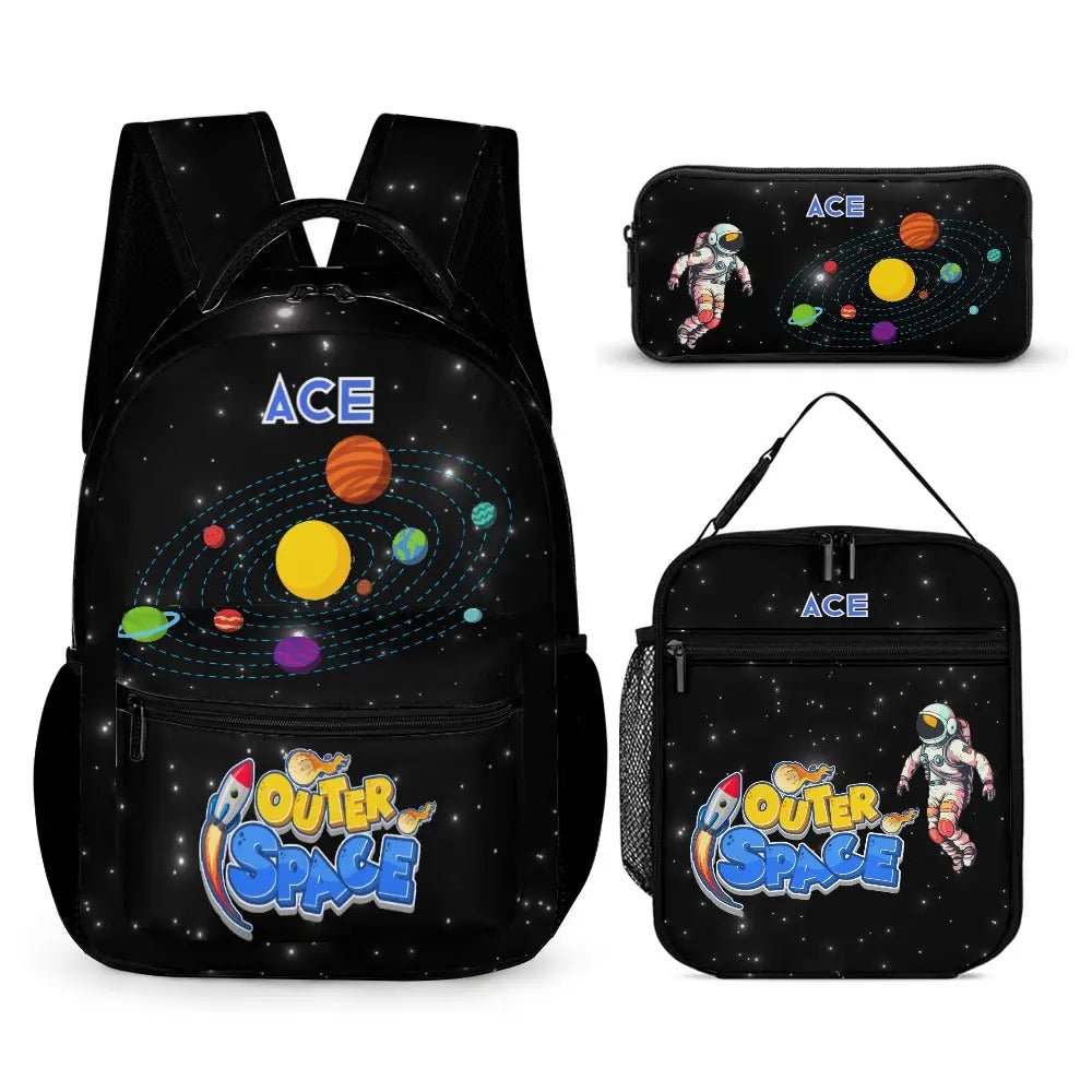 Personalized Backpack - Three Piece Set Combination - Piryoung Shop