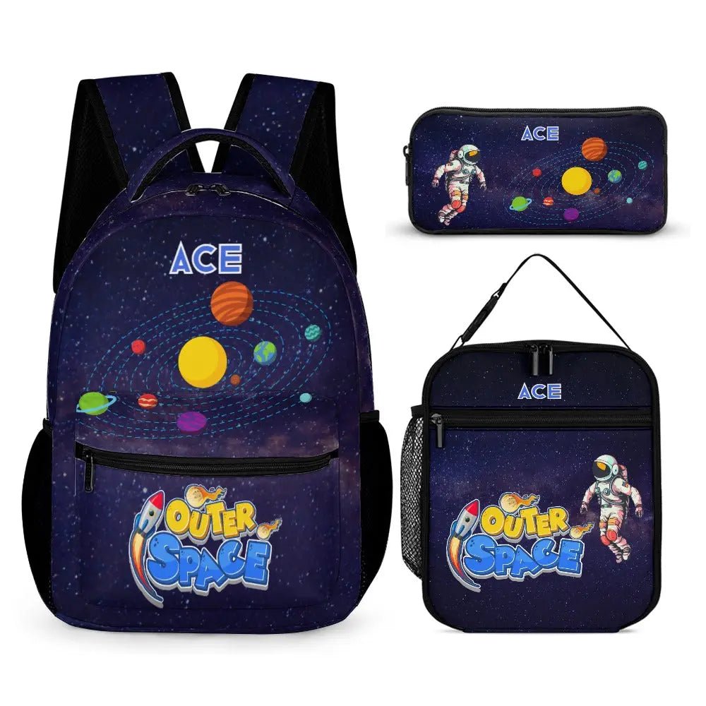 Personalized Backpack - Three Piece Set Combination - Piryoung Shop