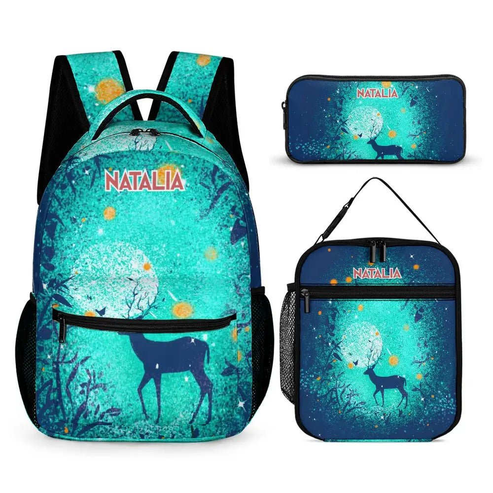 Personalized Backpack - Three Piece Set Combination - Piryoung Shop