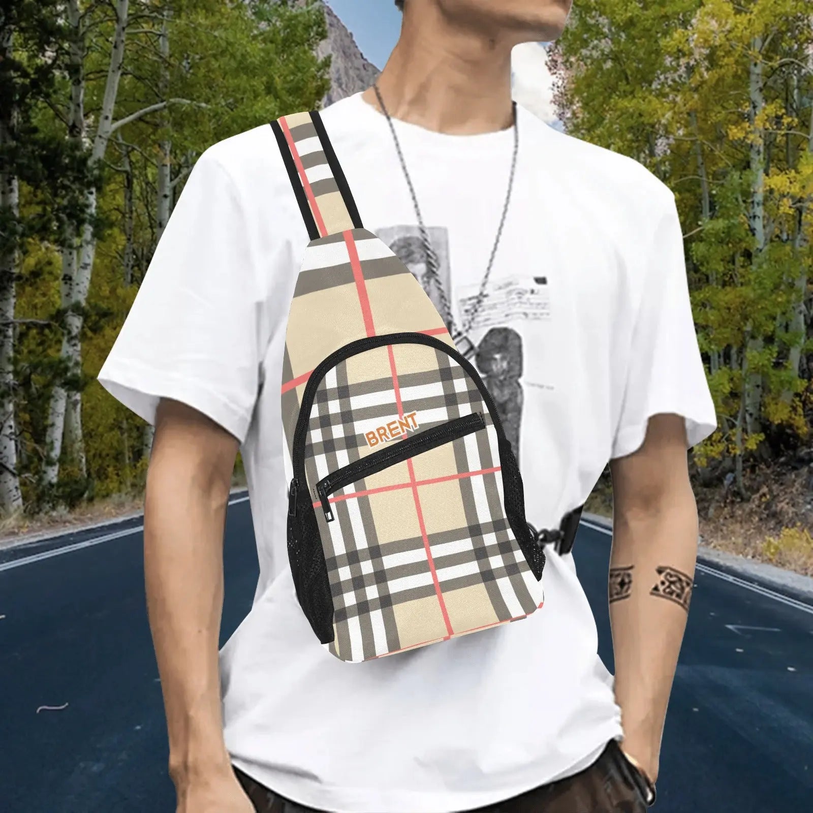 Personalized Chest Bag - Piryoung Shop