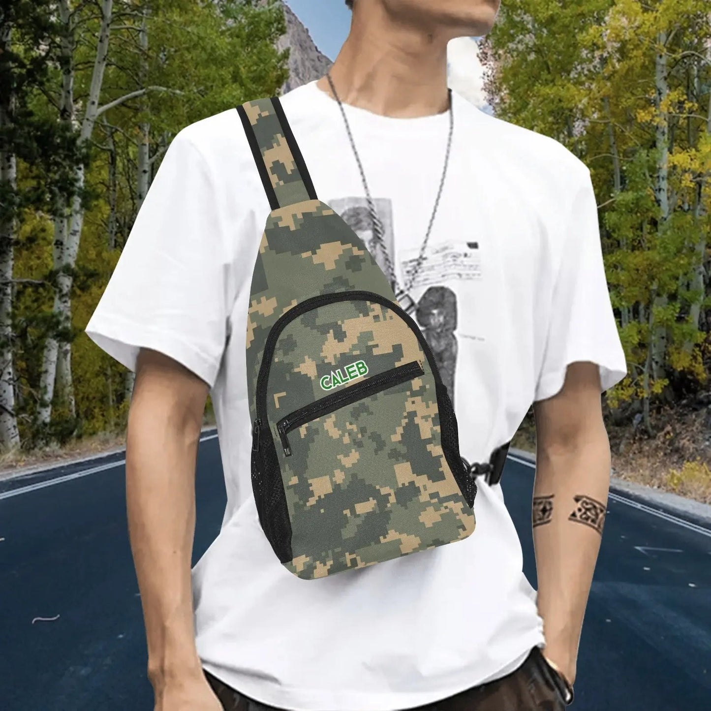 Personalized Chest Bag - Piryoung Shop