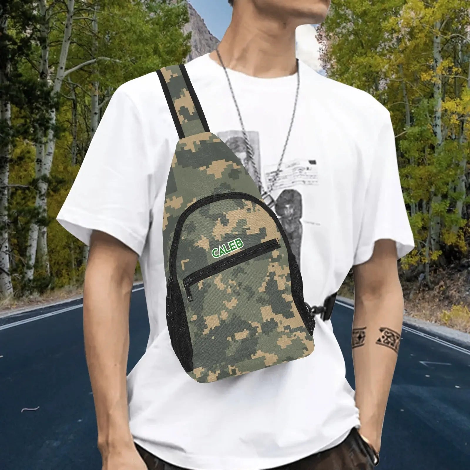 Personalized Chest Bag - Piryoung Shop