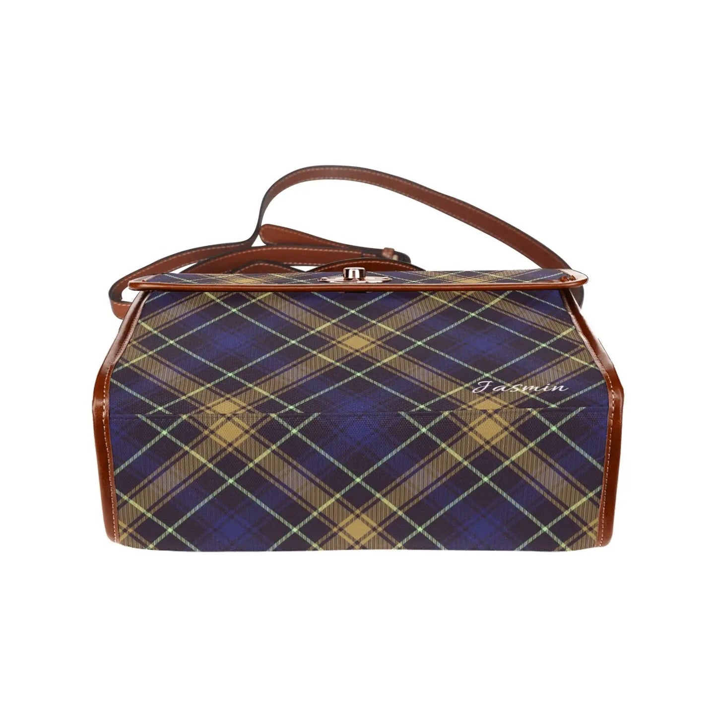 Personalized Waterproof Canvas Shoulder Strap Bag - Piryoung Shop