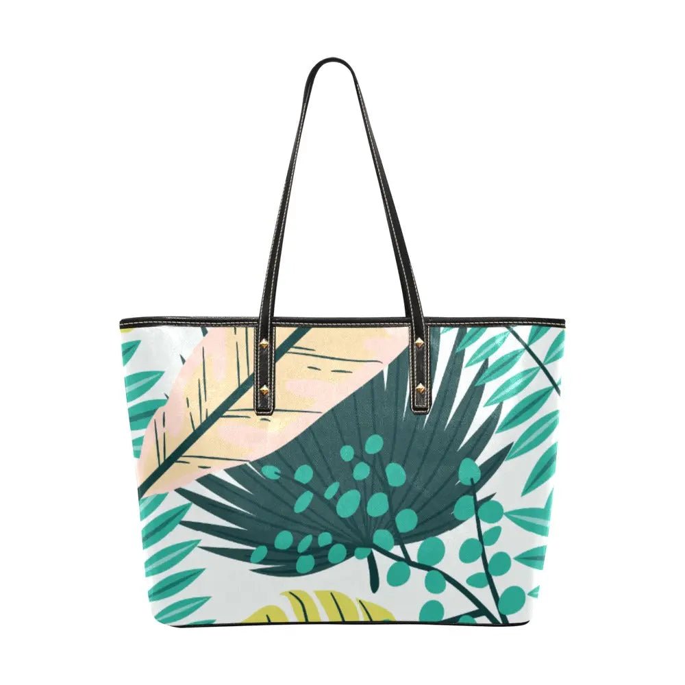 PU Leather Tote Bag - Personalized with Cool & Stylish Design - Piryoung Shop