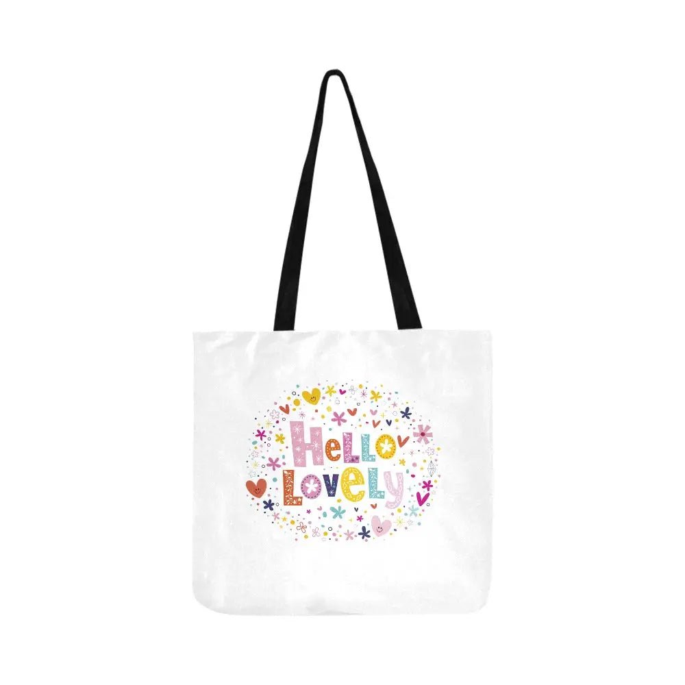 Special Lightweight Shopping Tote Bag - Hello Lovely - Piryoung Shop