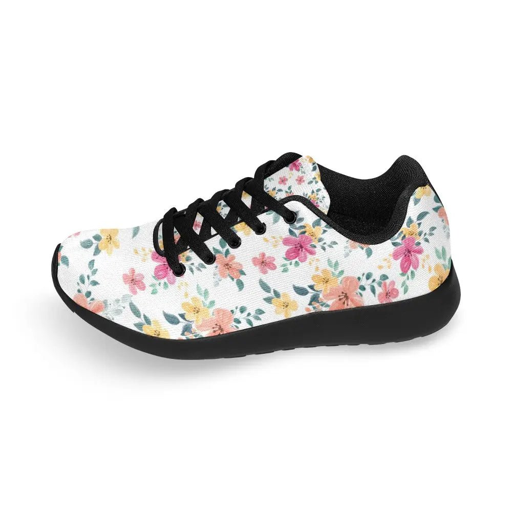 Stylish Women's Sneakers - Personalized with flower Design - Piryoung Shop