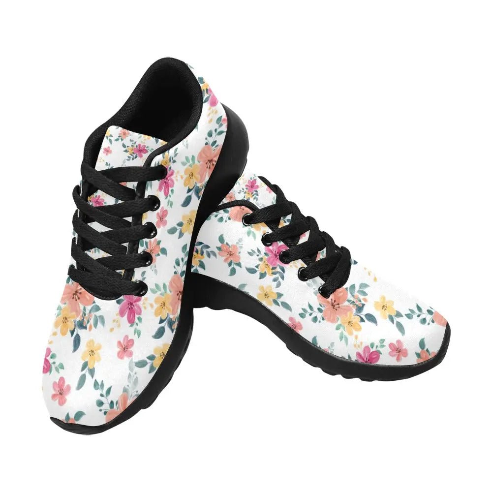 Stylish Women's Sneakers - Personalized with flower Design - Piryoung Shop