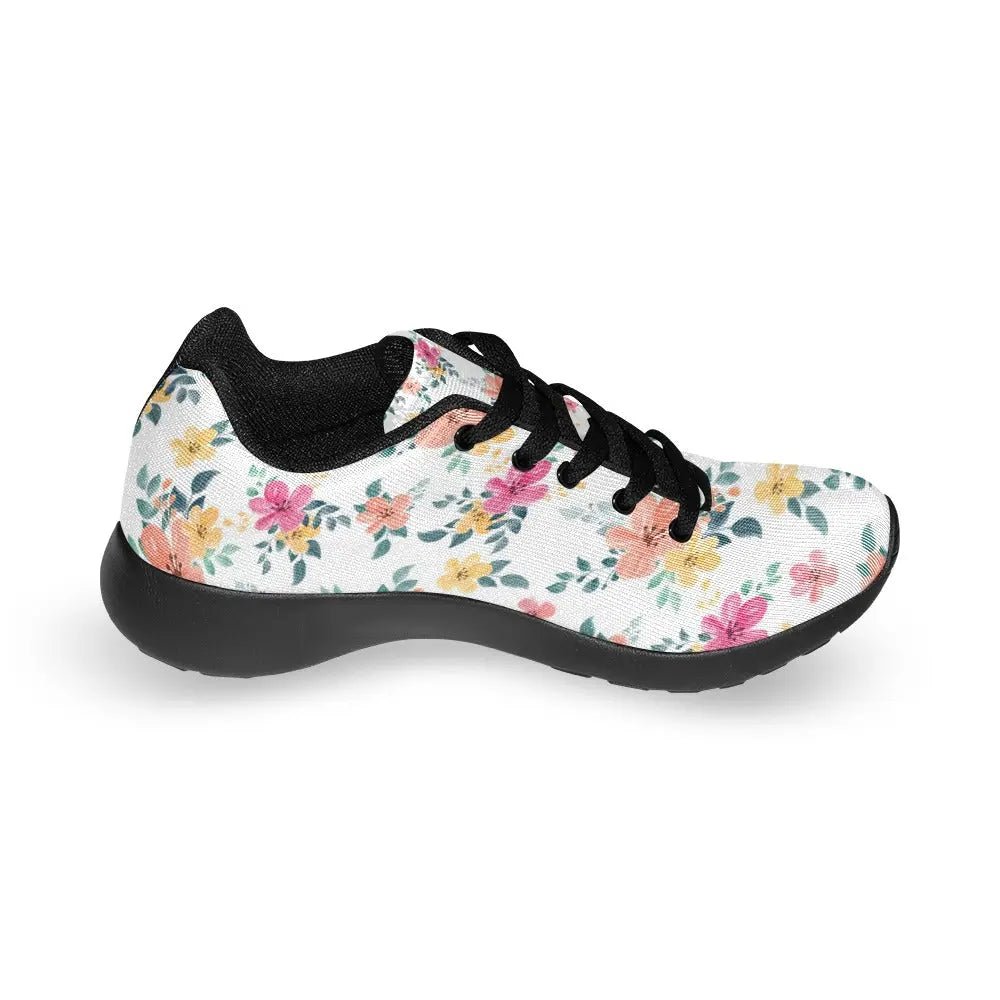 Stylish Women's Sneakers - Personalized with flower Design - Piryoung Shop