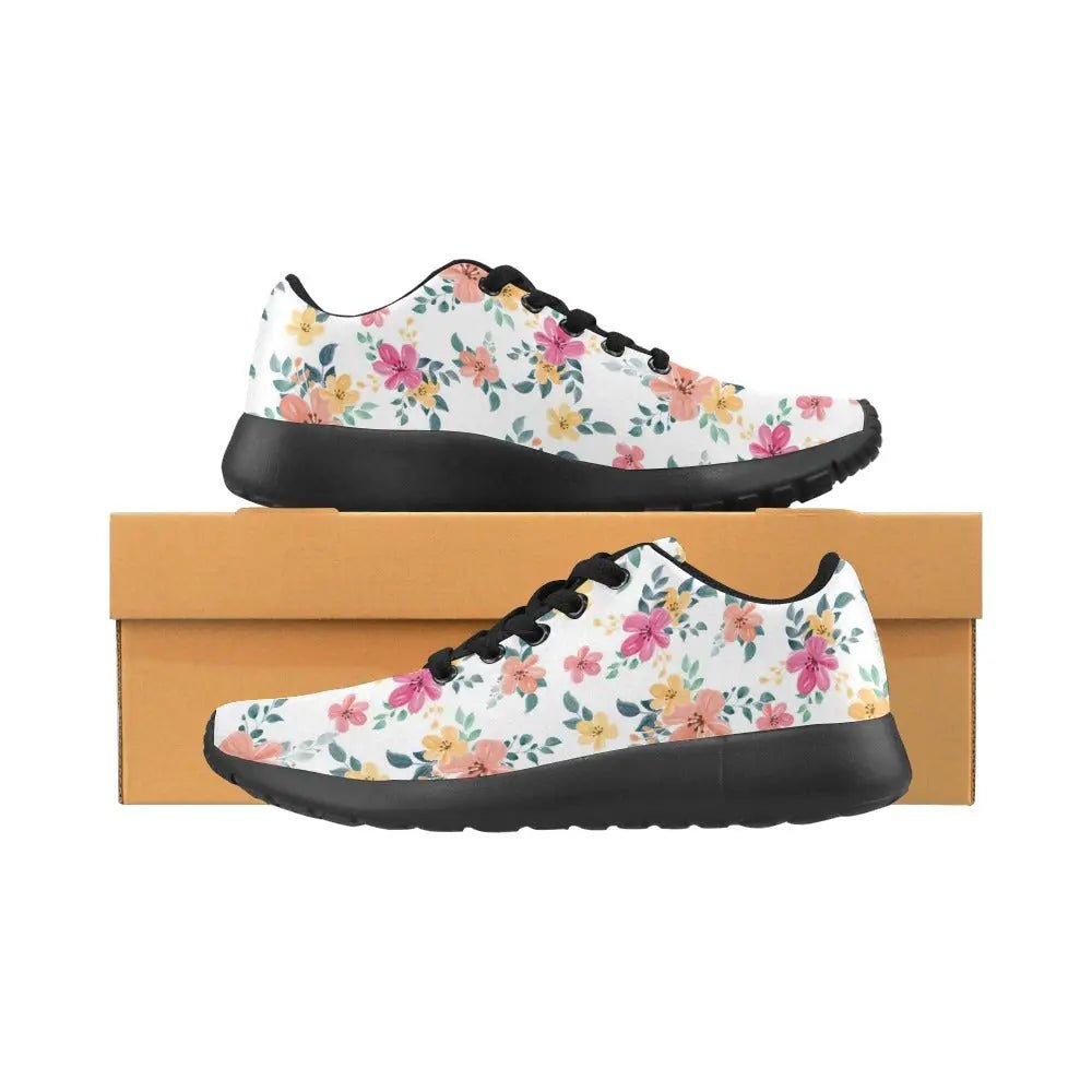 Stylish Women's Sneakers - Personalized with flower Design - Piryoung Shop