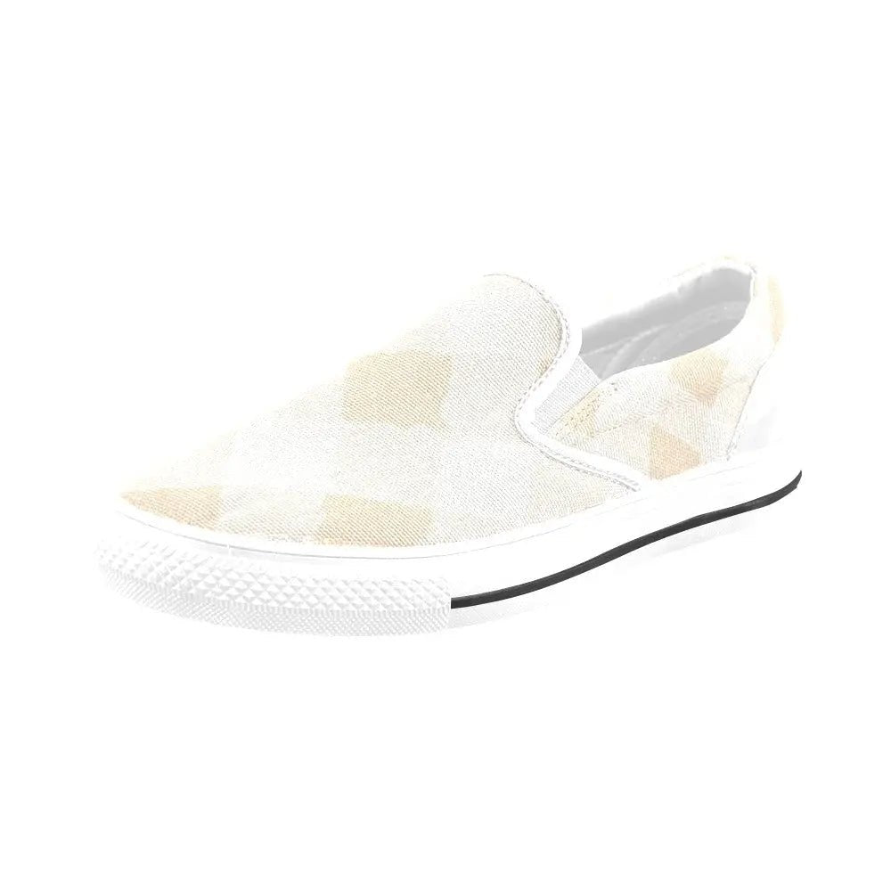 Tartan Slip - on Canvas Women's Shoes - Piryoung Shop