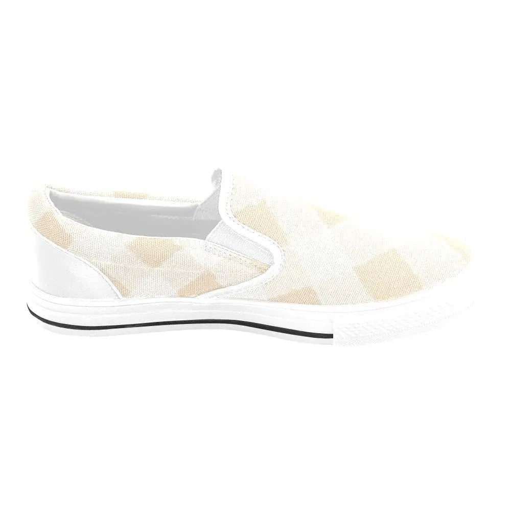Tartan Slip - on Canvas Women's Shoes - Piryoung Shop