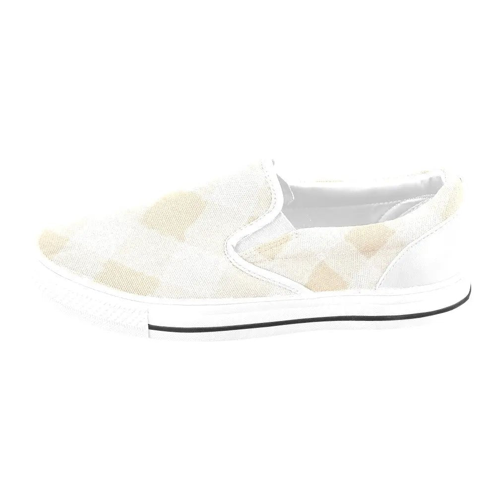 Tartan Slip - on Canvas Women's Shoes - Piryoung Shop