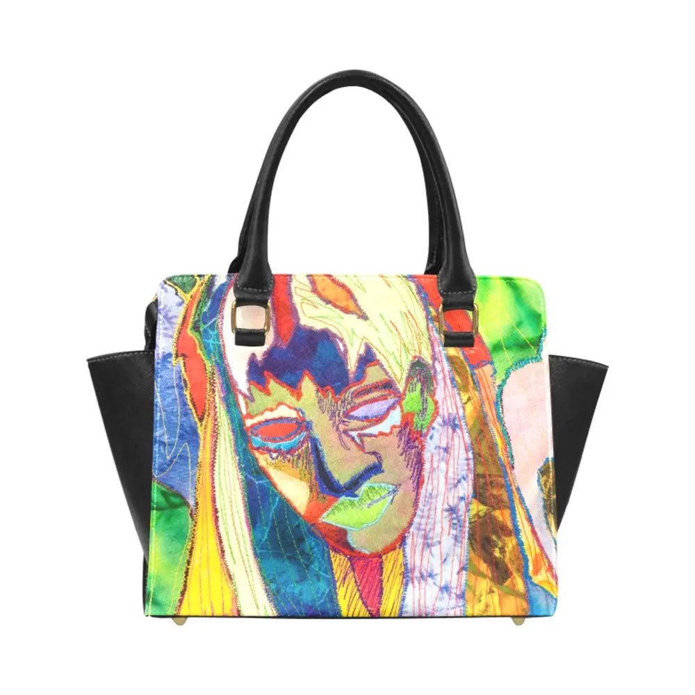 Woman Art - Personalized Classic Shoulder Handbag - Piryoung Shop