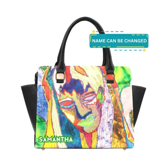 Woman Art - Personalized Classic Shoulder Handbag - Piryoung Shop