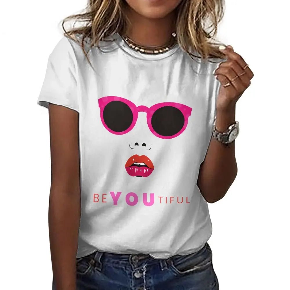 Women's Personalized T-Shirt - BeYOUtiful - Piryoung Shop