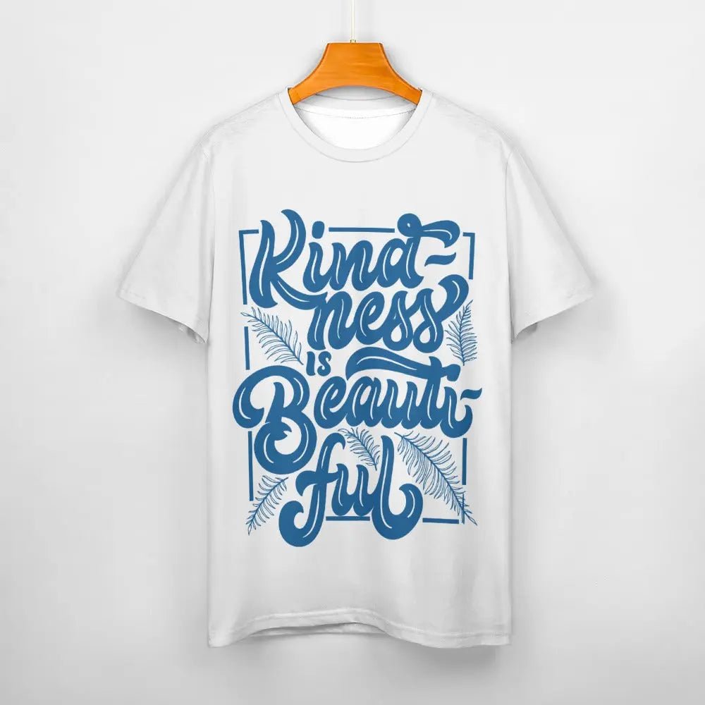 Women's Personalized T-Shirt - Kindness is Beautiful - Piryoung Shop