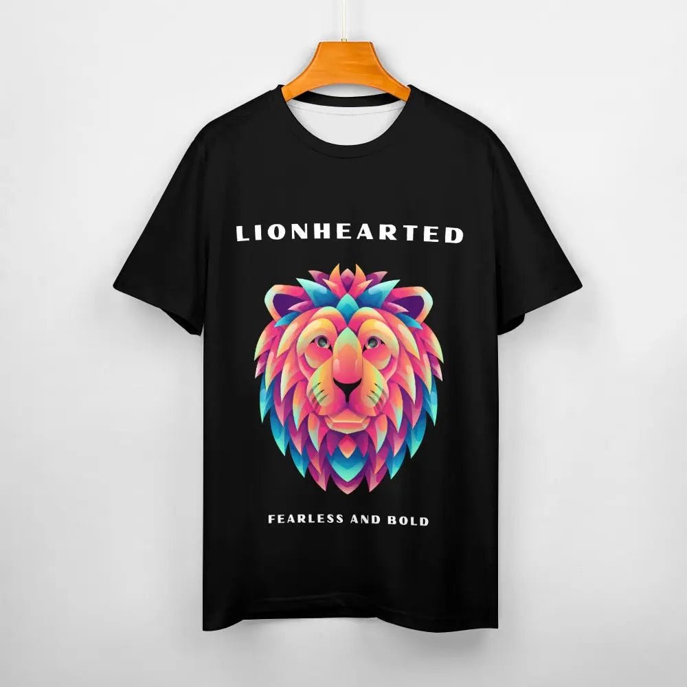 Women's Personalized T-Shirt - LionHearted - Piryoung Shop